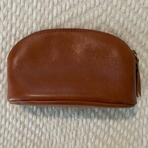 Madewell Leather Pouch/ Cosmetic Case